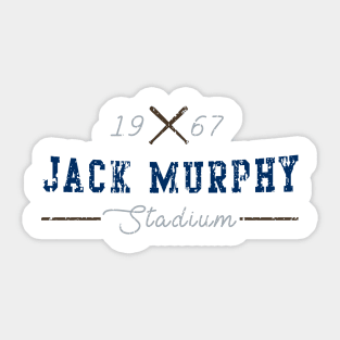 Jack Murphy Stadium Sticker